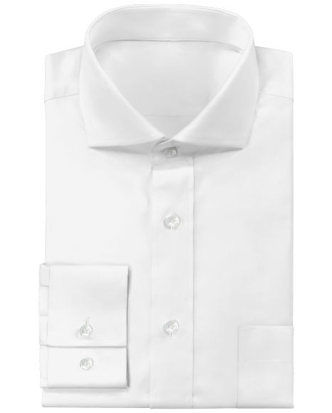 Realistic Long-Sleeve Folded PSD Dress Shirt Mockup Template