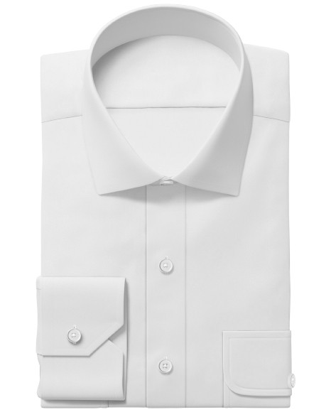 Photo Realistic Long Sleeve Folded Dress Shirt PSD Mockup Template