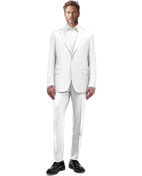Men's Tailored Suit Mockup
