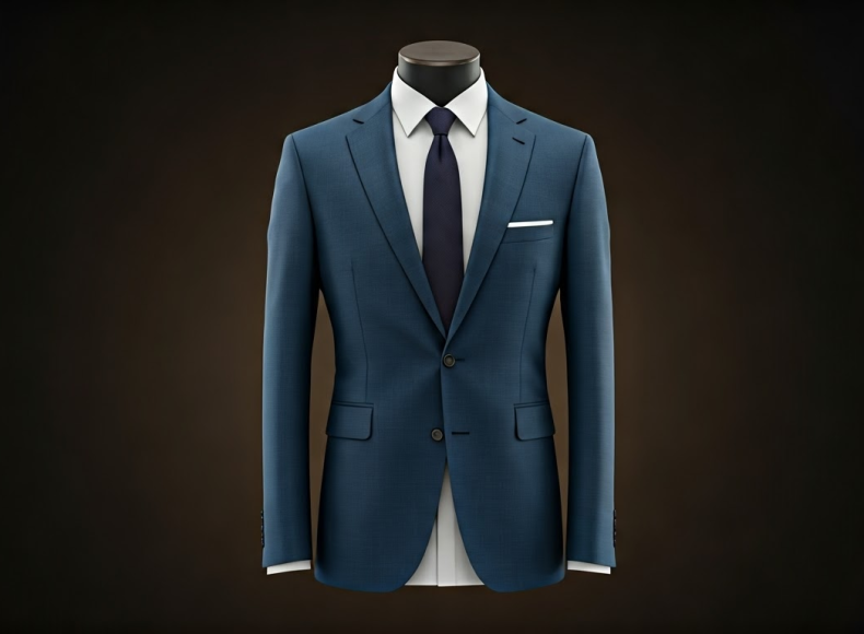 Bespoke Custom PSD Suit Mockup