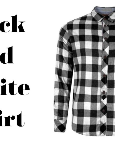 Black and White Shirt