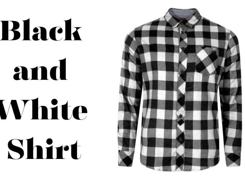 Black and White Shirt