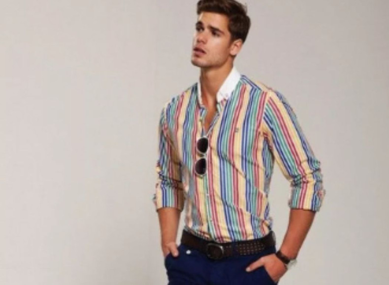 Dress shirt with shorts