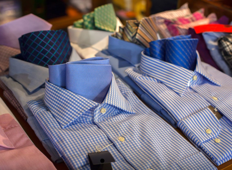 dress shirts and casual shirts