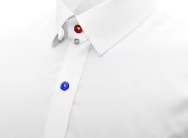 Dress Shirts with Colored Buttons