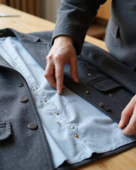 How to Add a Lining to a Jacket?