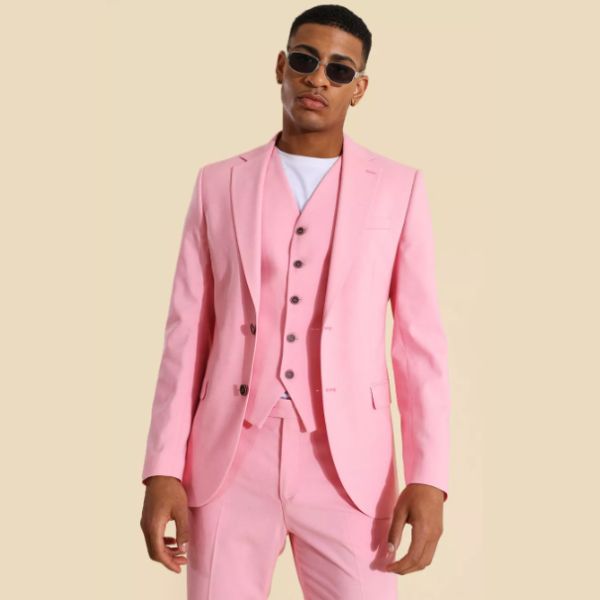 pink suit