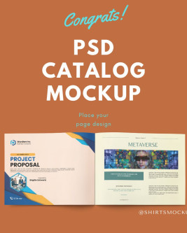 PSD Catalog Mockups