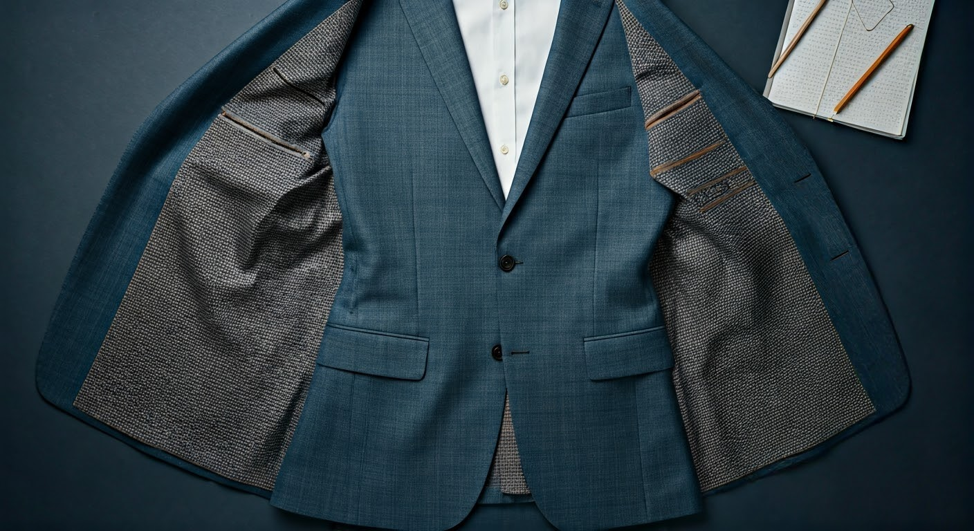 Suit Lining PSD Mockup