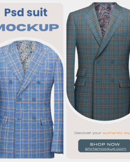 Suit Mockup PSD Template